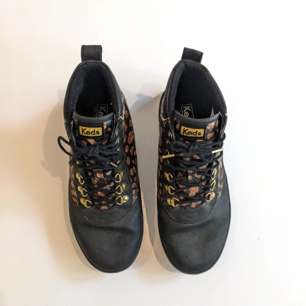 Keds Dream Foam Animal Print Boots - 8.5